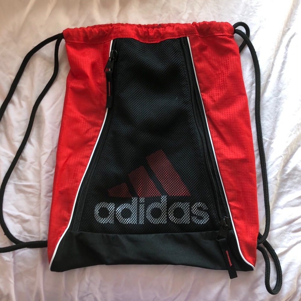 Adidas drawstring bag